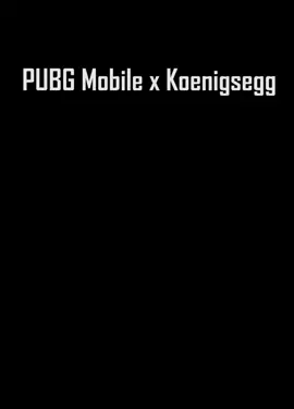 PUBG Mobile x Koenigsegg, dự kiến ra mắt ngày 1/11 😍  #pubgmobile #pubgm