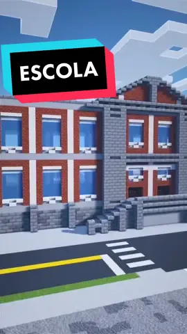 Responder @alvaromateus32 #Minecraft #cidade#escola #fyp bora construir uma cidade