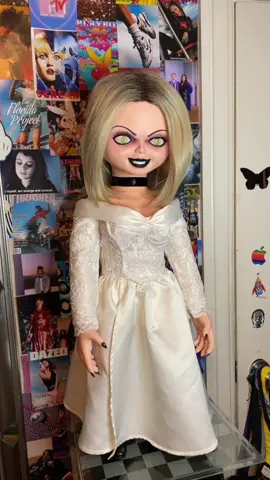 She’s so wow 🤩 #chucky #horror Thank you, I love it @lela_s_405 💗 #jennifertilly #fyp #foryou #IDeserveTuitionContest