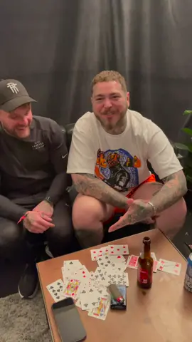 POST MALONE does a CRAZY MAGIC TRICK 😱 #magic #postmalone