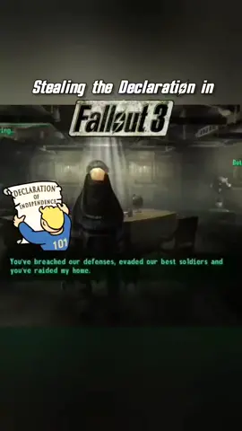 Reply to @homebrewcity heres a fun quest! #fallout #fallout3 #gameplayclips #rpgs #gameclips #fallout4