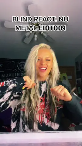 blind react #numetal #korn #metal #alt #emo #blindreact #rock #rockchallenge