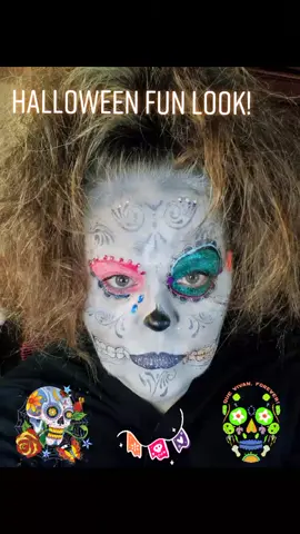 Halloween fun #ucanbe #ucanbemakeup #handaiyaneyeliner #splashesandspills #dollargeneral #shein