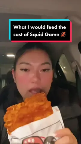 What I would feed the cast of Squid Game 🦑🎬🍿 #squidgame #netflix #squidgamenetflix