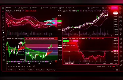 Cyber punk mode. #TradingView
