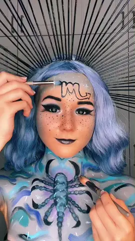 I FORGOT to take pictures  !!!!! 🤯😳 #scorpio #scorpiomakeuplook #zodiacsigns #fypシ