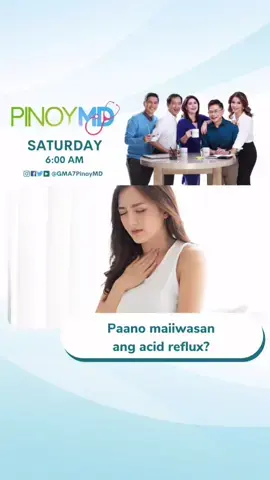 Madalas ka bang magkaroon ng acid reflux? #PinoyMD #GMAPublicAffairs #TikTokNews #NewsPH #Health