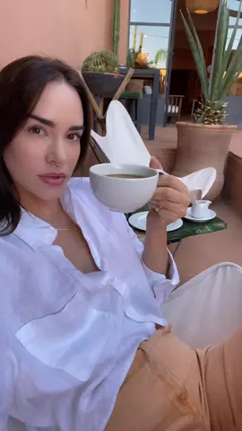 waking up in Morocco like—