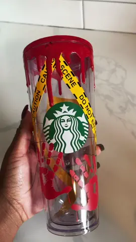Red or black glitter? #truecrimecommunity #truecrime #starbucks