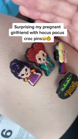 Do y’all like them? 😭😍🤰🏼 #couple #pregnant #pregnancy #hocuspocus #disney