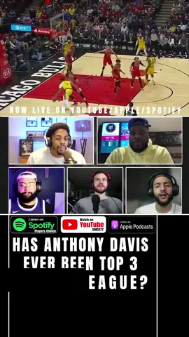 Has Anthony Davis ever been a Top 3 player in the NBA? #NBA #basketball #sports #playerschoice #sports