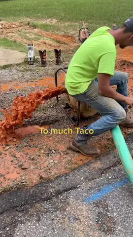 When you have to much Taco Bell