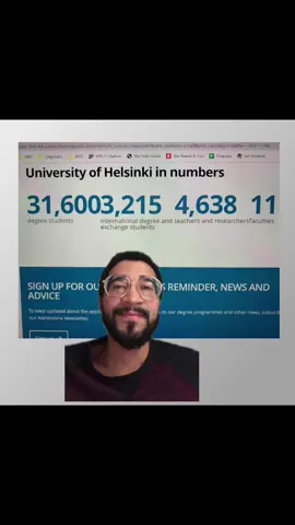 #greenscreen Welcome to the University of Helsinki. It looks like they’ve got a great abstract math program, apparently.