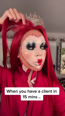 Yeh… #halloween2021 #queenofheartsmakeup #queenofhearts #123PandoraME #fypシ #halloween2021