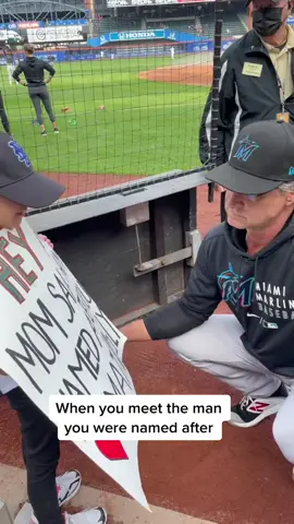 Wholesome ❤️ (via @dmormz) #MLB #baseball #wholesome #donmattingly #miami #sports #viral #foryoupage