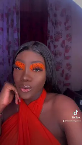 Makeup transformation .🧡 #viral #fypシ #makeuptutorial #tiktokcameroun #blackgirlmagic 🧡 #africanbeauty