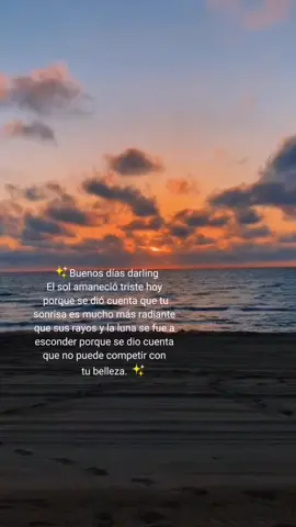 Buenos días mi cielo<3
