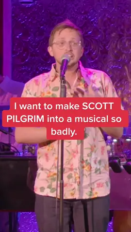I realllllly think SCOTT PILGRIM should be a musicial - do you agree??  This is my friend Will Roland as Scott… #musicaltheatre #scottpilgrim #scottpilgrimvstheworld #broadway #ramona #musicaltheater #bemorechill #dearevanhansen #fyp #foryou #edgarwright #newmusical