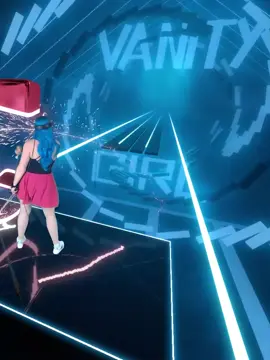 Showing off my CUSTOM ENVIRONMENT... my friend suprised me with this! #beatsaberfyp #beatsaberdaily #killthislove #blackpink #beatsabergirl #fypage