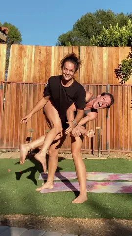 Basically as clean as the original @hingaflips @angelgriffin24 #acro #swing #foryou #trick #challenge #trythis