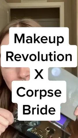 What are your thoughts on the new @makeuprevolution Corpse Bride Collection?! #makeuprevolution #makeuptiktok #NissanShowUp #SoFiMoneyMoves