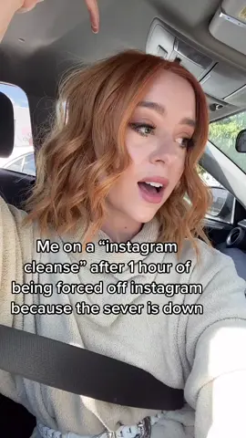No like I’m fine, really! #instagram #instragramdown #socialmedia #ig #NissanShowUp