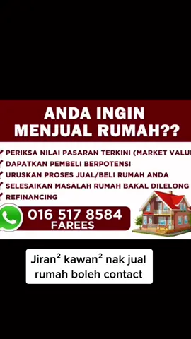 Salam sahabat² semua. Sesiapa ingin menjual rumah boleh whatsapp 0165178584. #fyp #jualbelihartanah #penang #kedah #fypシ #tiktok