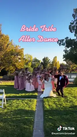 Fun at the alter with the #bridesmaids #bridetribe #bridetribedance #bridetribevibes #bridetribe👰🏻🔔