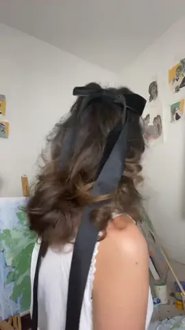 I like ribbons now #hairstyles #hair #rollerhair