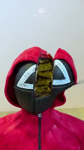 Who watched the Squid Game? ⏺🔼⏹🍰 #SquidGame #pinksoldier #everythingiscake #aslındaolan #oha #Foodie #pasta #cake #realisticcake #satisfying #loop #foryoupage #fyp #fypシ