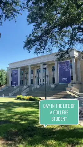 go frogs lol #fy #college #dayinmylife #tcu