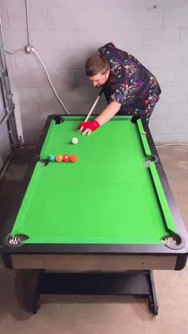Mini table trickshots 🎱 #billiards #8ballpool #trickshots