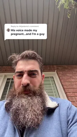 Reply to @rikijadams congrats ! #pregnancy #deepvoice