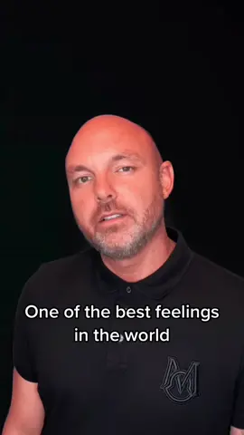 One of the best feelings in the world..