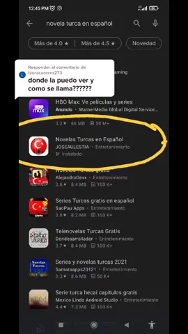 Responder a @lauracaceres273  está en app de play store, esta hasta el momento en el capítulo 152 en español cada momento lo actualizan a nuevo capítu