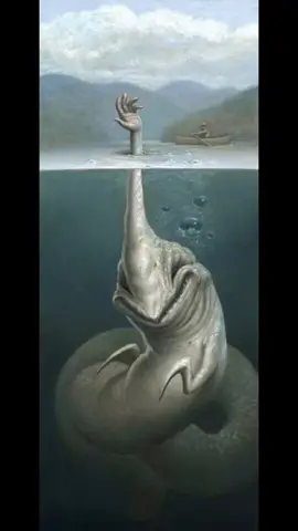 NO ENTRES A MI PERFIL. #mundosparalelos #perturbador #TERROR #seamonster #fosadelasmarianas #ocean #criatura