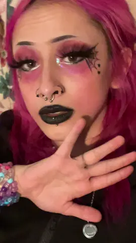 okay i hope my spiderweb liner 🕸 isn't overworn 🥲🥺 #foryoupage #fyp #foryou #makeup #sanrio #greyday