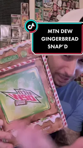 MTN DEW GINGERBREAD SNAP’D ☃️🥤 #mtndew #snapd #mtndewsnapd #soda #foodreview #foodblog #mountaindew #SoundcoreGoForGold #fyp #markiedevo
