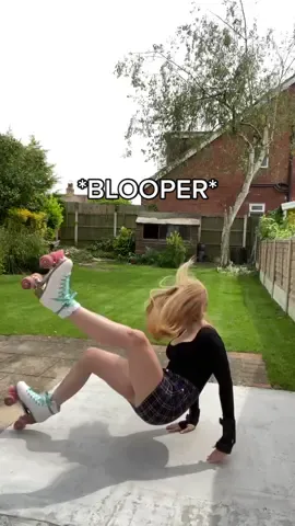 This was my first viral video on IG - will TikTok enjoy my suffering as much?? 😅 #fail #blooper #funnyfail #rollerskating #foryou #fyp #rollerskatingfail