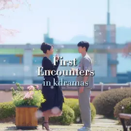 First encounters in kdramas 🦋 #kdrama #koreandrama #itsokaytonotbeokay #extraordinaryyou #startup #truebeauty #hoteldelluna #fyp #dlaciebie #xyzbca