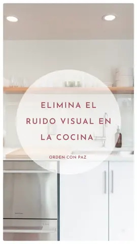 #ordenconpaz #organizadoraprofesional #ruidovisual #visualnoise #ordenencasa #ordenenlacocina  #trucosdeorden #ordenar