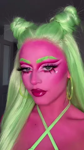 🪐💗 #planether #dojacat #alien #alienmakeup #dojacatmakeup #ThatNewLookFeeling #Halloween #HalloweenMakeup #fyp #viral