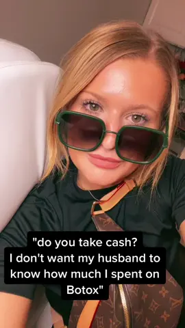 yep, we take cash 😉 #OneSliceChallenge #fyp #botox #medspa #filler