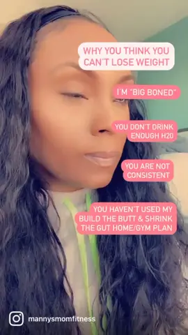 Sis your weight loss and fat loss is achievable grab my Build the butt & shrink the gut home/gym workout plan on my website Www.mannysmomfitness.com #mannysmomfitness #bbl #blackfitnessbarbie #workoutplan #glutesworkout #melaninfitmom #fatloss #blackandfit #gainz #motivation