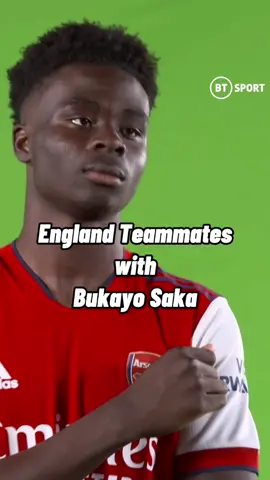 Quickest? Funniest? Most hard-working? Bukayo Saka on his England teammates 🏴󠁧󠁢󠁥󠁮󠁧󠁿 #saka #bukayosaka #england #threelions #arsenal #football