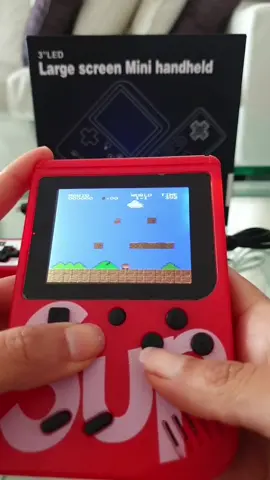 Mini Consola Nintendo Sup ⭐🍄 #nintendo #portatil #videojuego #400juegos #entretenimiento #hogar
