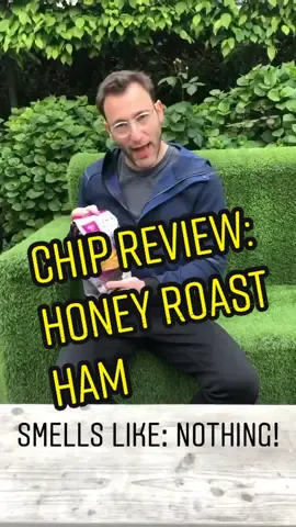 Honey Roast Ham crisps from the UK! #simonsinek #optimism #chipreview #marksandspencer #honeyroastham