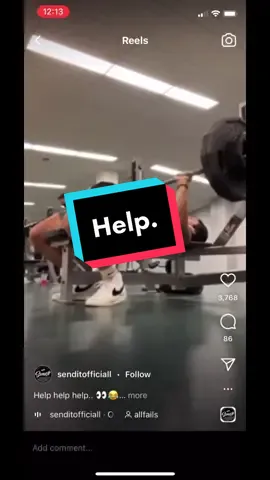 Help. #gymfails #gym #fail #help