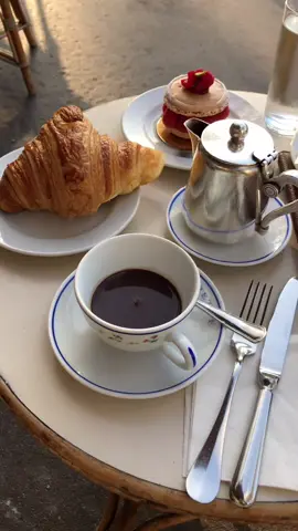 Breakfast in Paris ✨ #aesthetic #paris #fyp