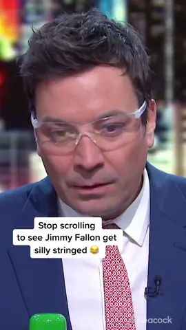 From now on, @jimmyfallon will be known as “Jim-Jim” #jimmyfallon #funny #prank #sillystring